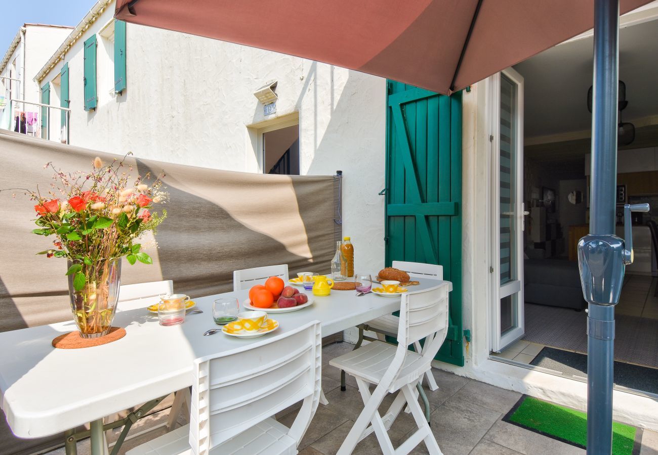 Apartment in La Guérinière - 450m from the beach, flat for 4