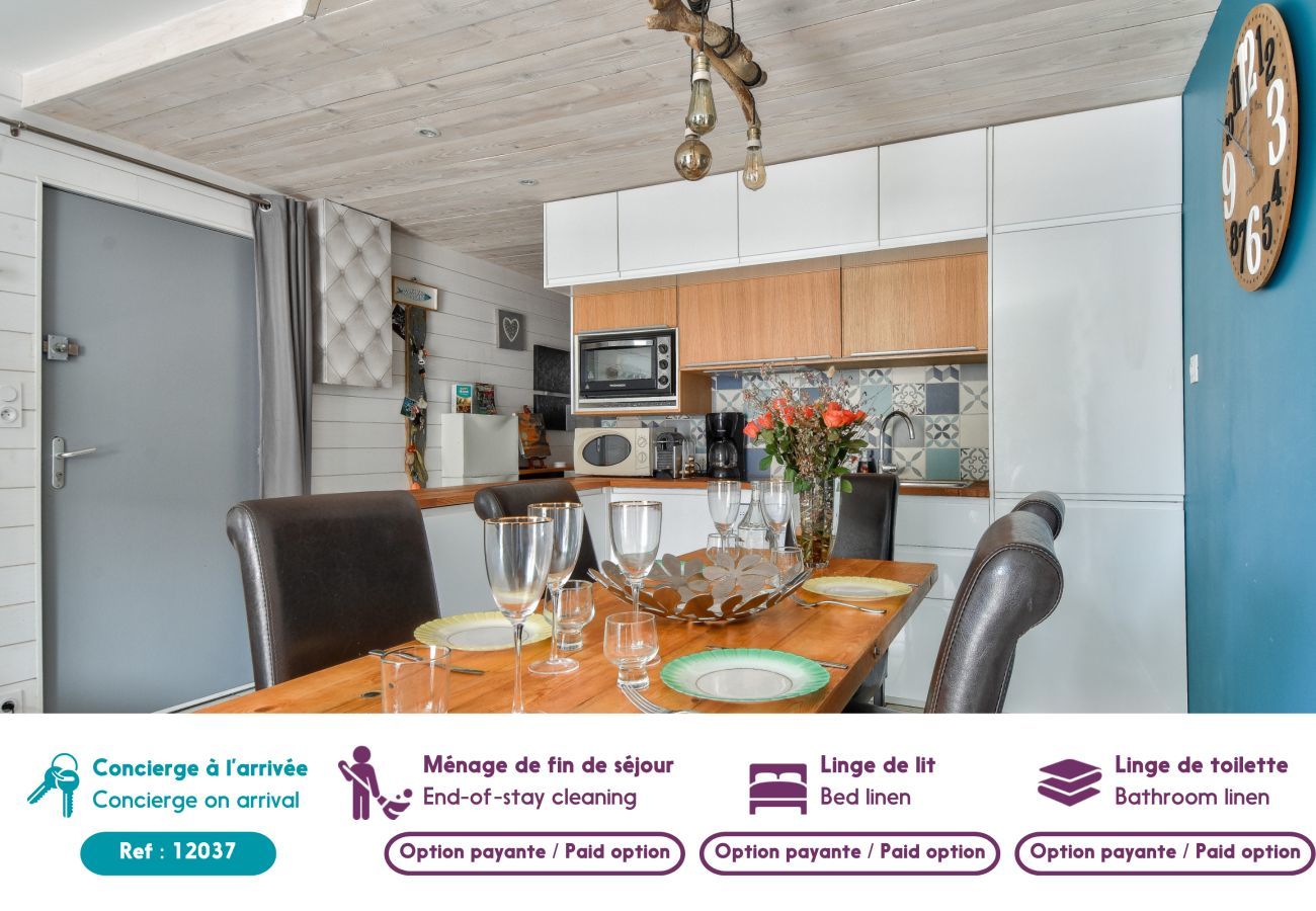 Apartment in La Guérinière - 450m from the beach, flat for 4
