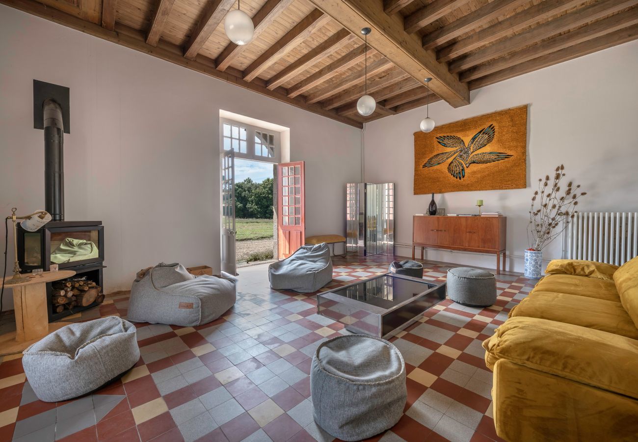 House in La Turballe - Castle for 13 - 550m from the salt marshes