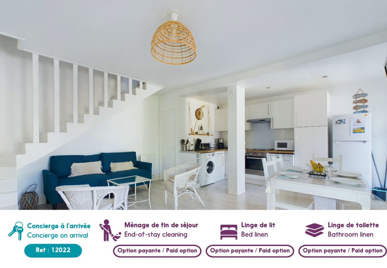 House in Saint-Hilaire-de-Riez - 550m from the beach, pretty house for 5