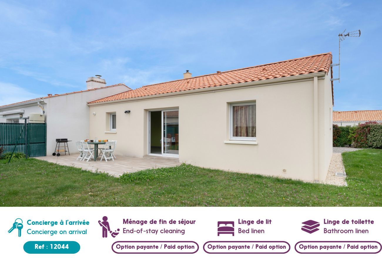 House in La Plaine-sur-Mer - One-storey house for - quiet for six persons