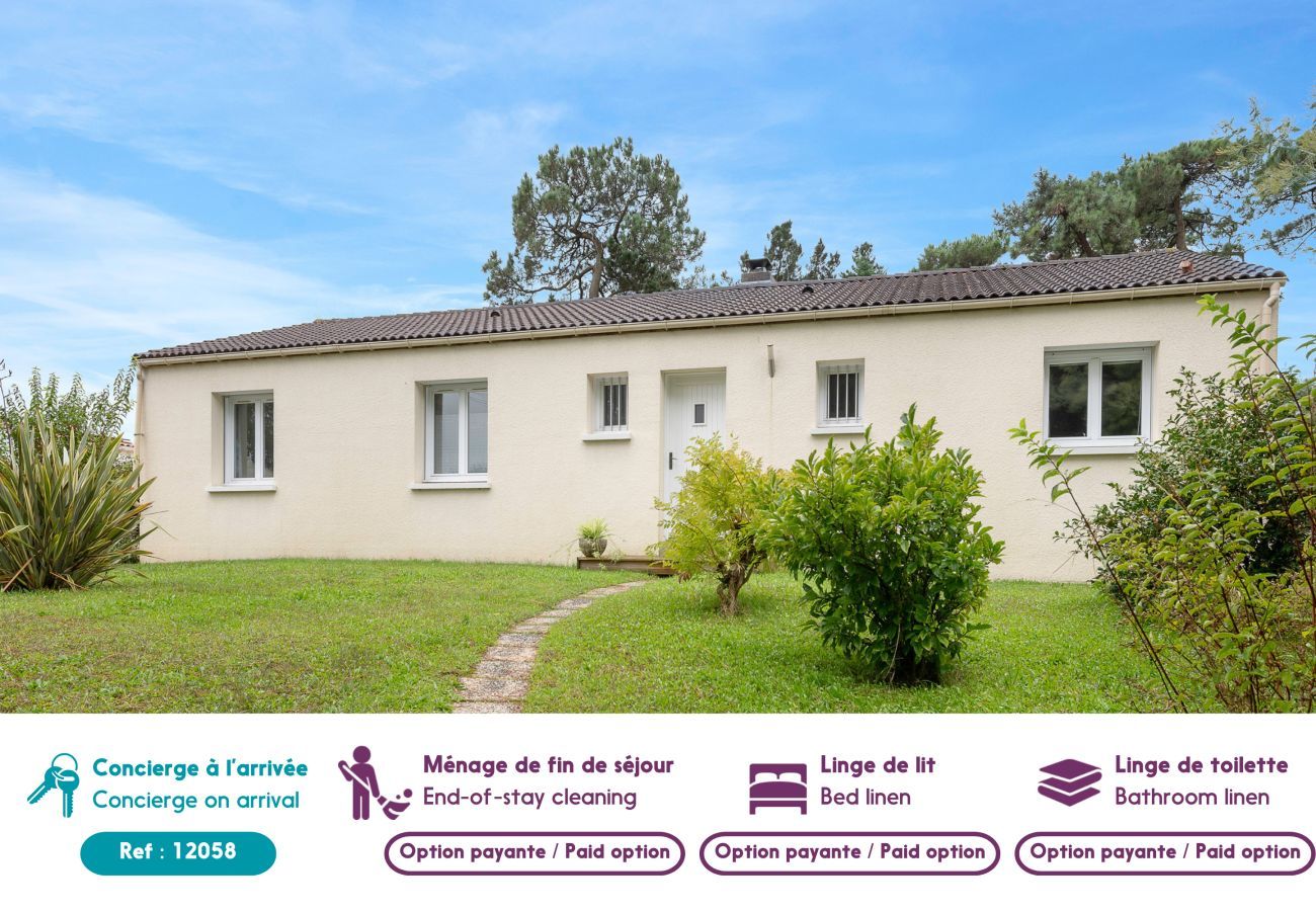House in Saint-Brevin-les-Pins - House for 6 at 900m from the beach