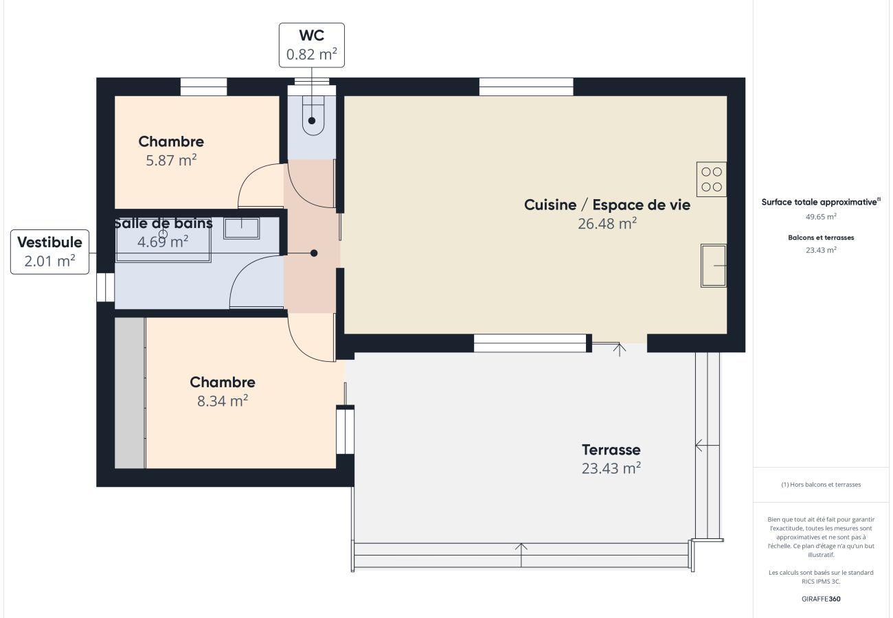 Chalet in Saint-Gilles-Croix-de-Vie - Cottage for 4  - 900m from the beach - Pool