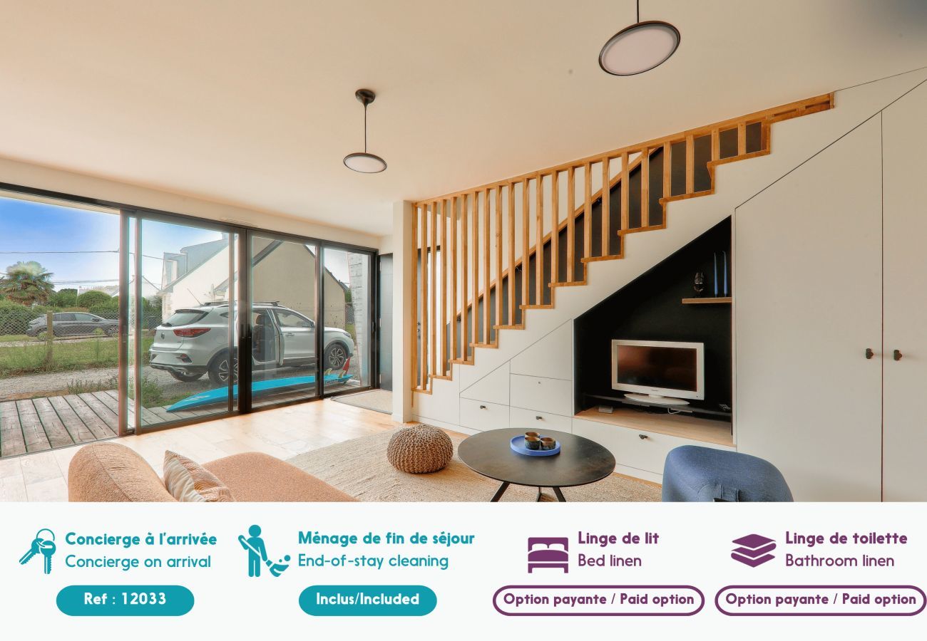 House in Sarzeau - 700m from the beach, nice house for 8