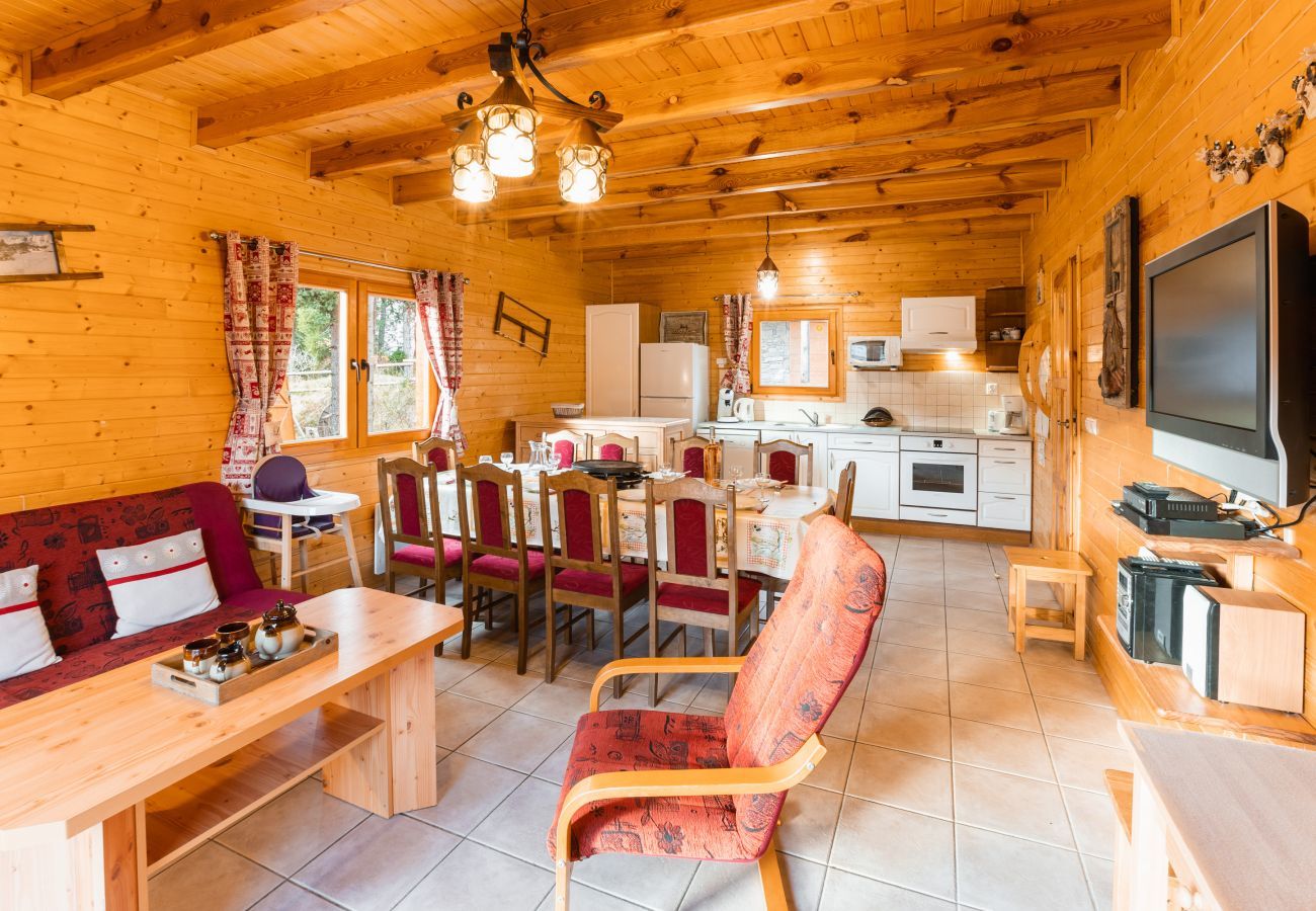 Chalet in Le Dévoluy - 400m from the slopes, comfortable chalet for 10