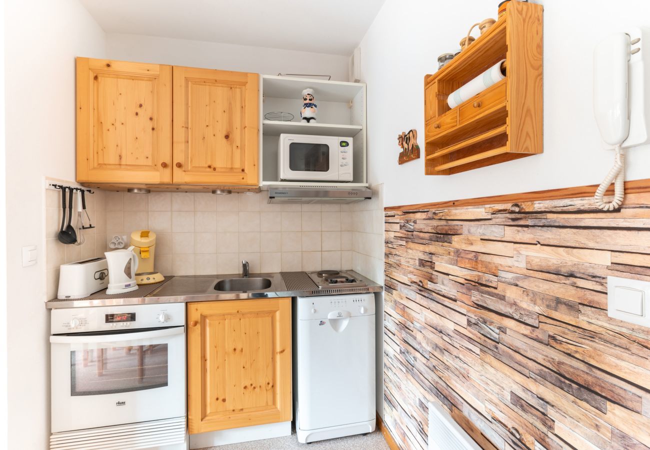 Apartment in Le Dévoluy - La Joue du Loup, flat for 4 with terrace