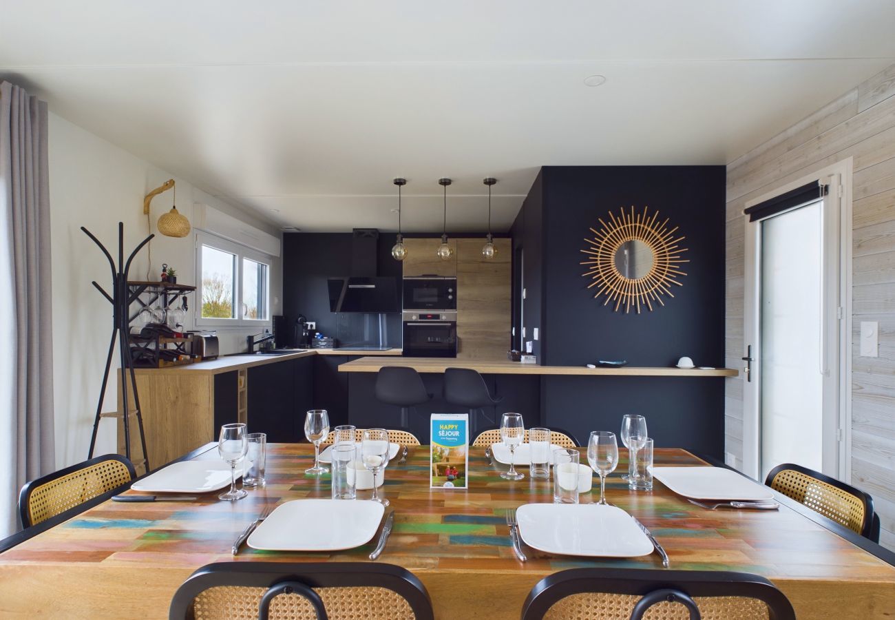 Chalet in Saint-Gilles-Croix-de-Vie - Chalet for 6- Heated swimming pool all year round