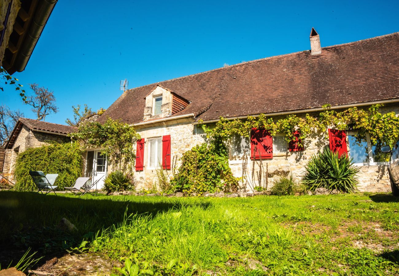 House in Saint Rabier - Dordogne - Beautiful cottage for 8 with a pool