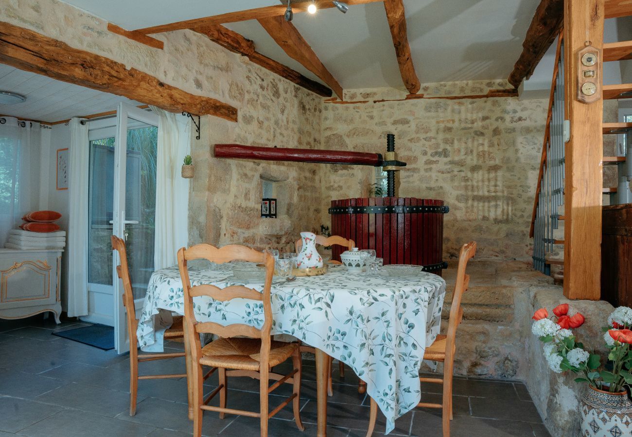 House in Saint Rabier - Dordogne - Beautiful cottage for 8 with a pool