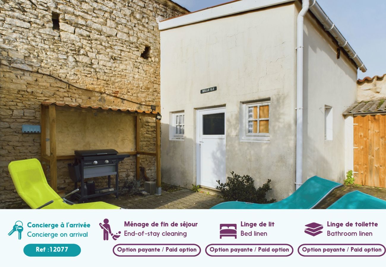 Terraced House in Longeville-sur-Mer - Ideal for 2 adults and 3 children – Longeville-sur-Mer