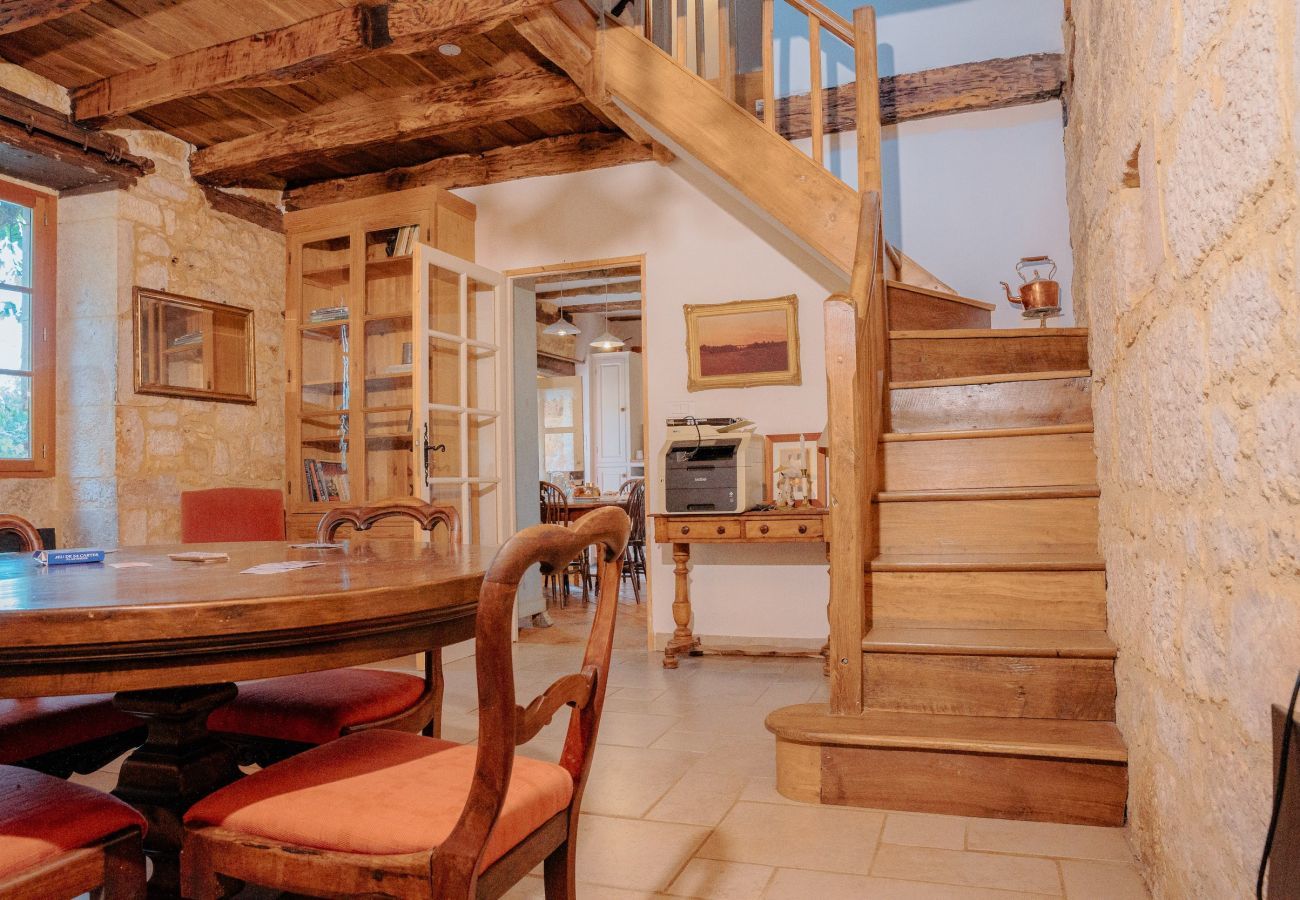 House in Salignac-Eyvigues - Salignac-Eyvigues, house for 7 with pool