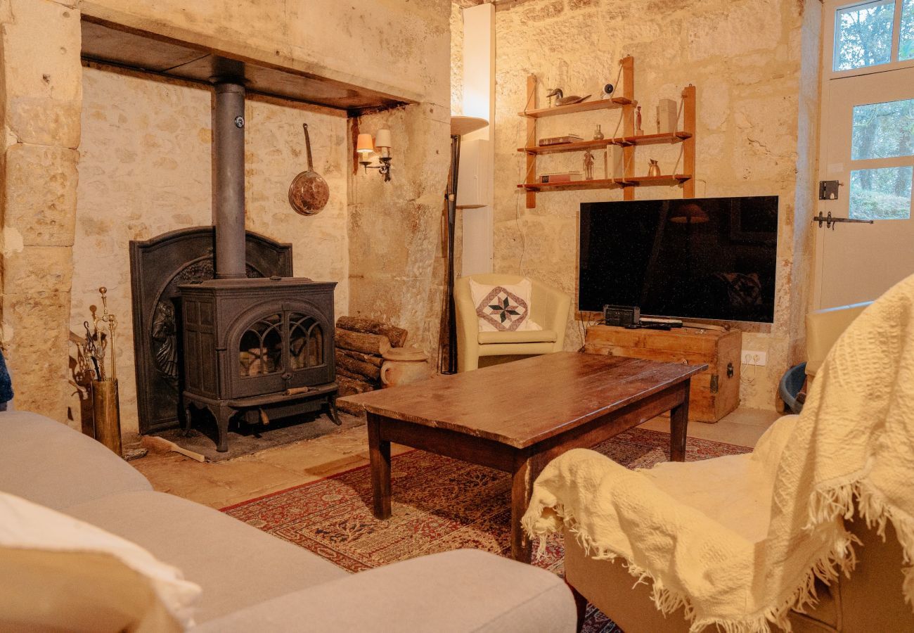 House in Salignac-Eyvigues - Salignac-Eyvigues, house for 7 with pool