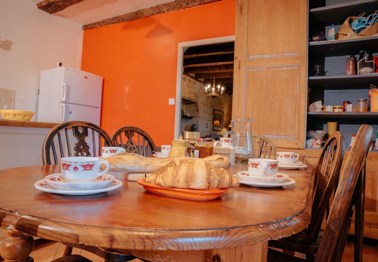 House in Salignac-Eyvigues - Salignac-Eyvigues, house for 7 with pool