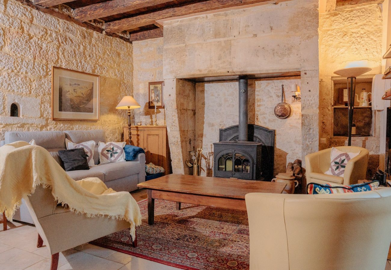 House in Salignac-Eyvigues - Salignac-Eyvigues, house for 7 with pool
