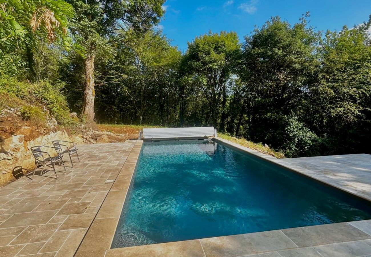 House in Salignac-Eyvigues - Salignac-Eyvigues, house for 7 with pool