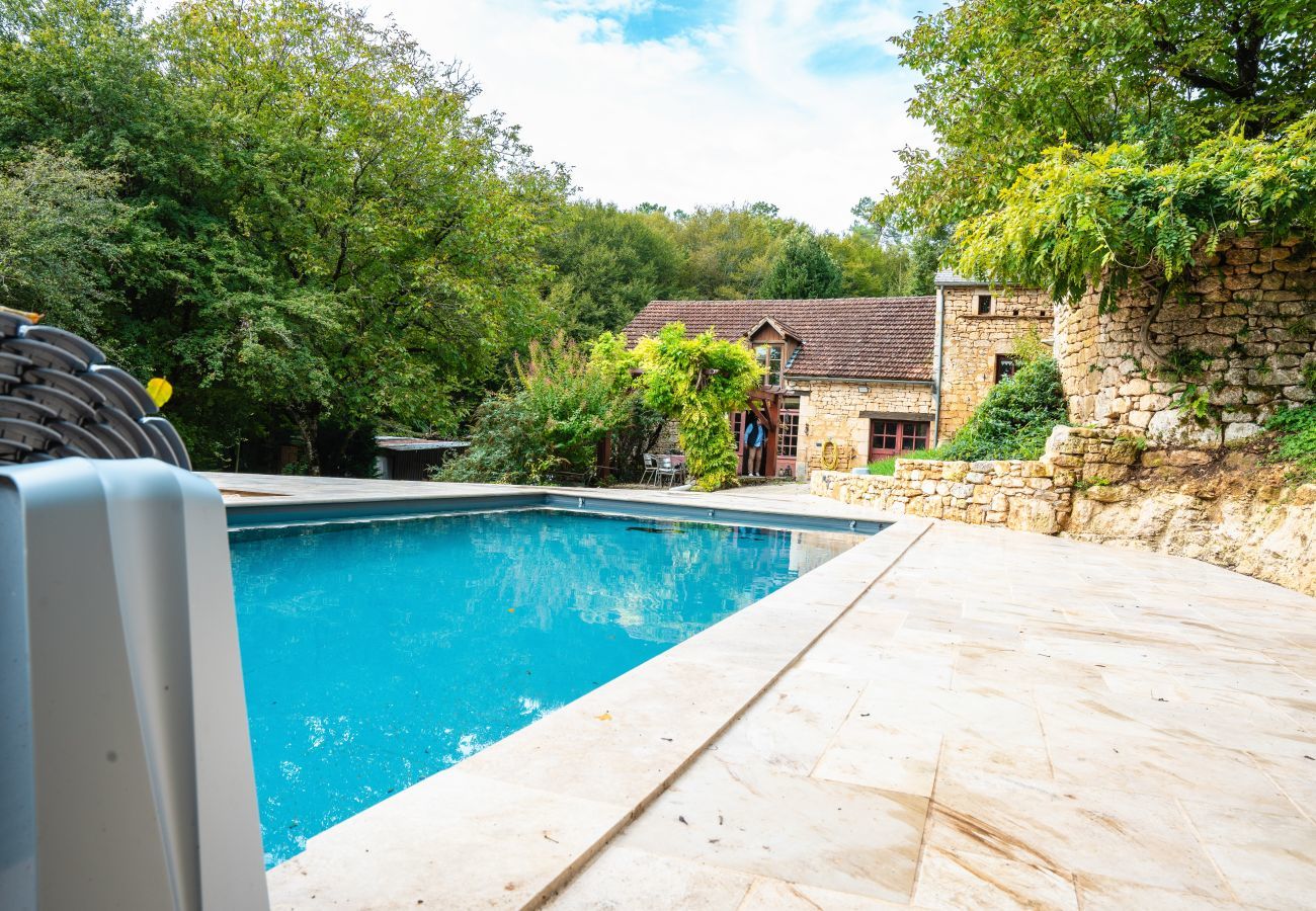 House in Salignac-Eyvigues - Salignac-Eyvigues, house for 7 with pool