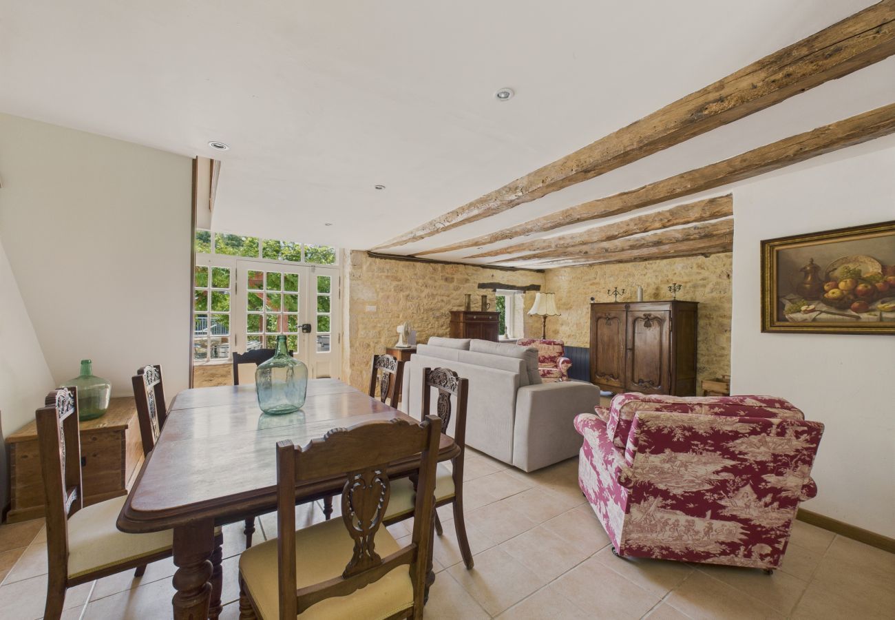 House in Salignac-Eyvigues - Salignac-Eyvigues, house for 7 with pool