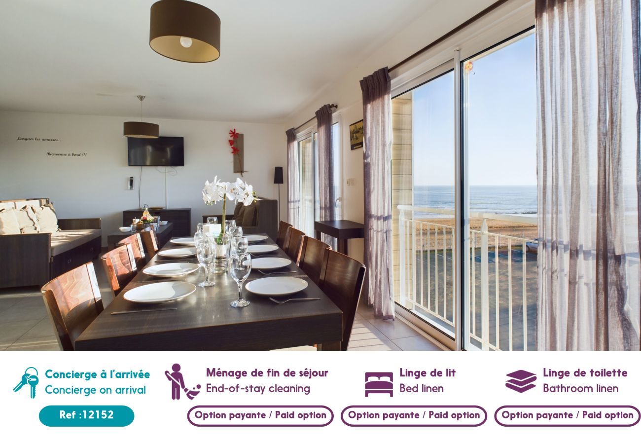 Apartment in La Tranche-sur-Mer - Flat for 8  - Residence with access to the sea