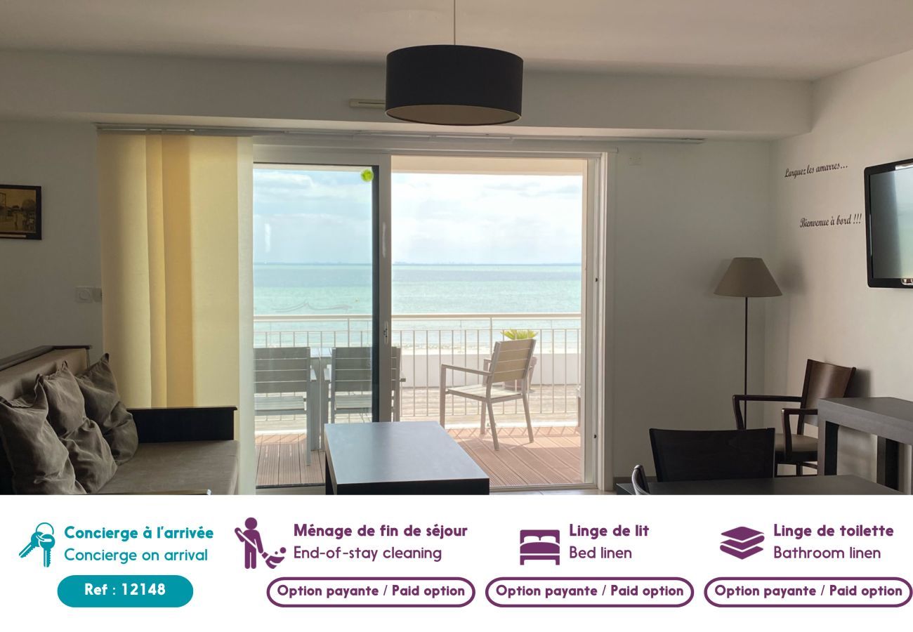 Apartment in La Tranche-sur-Mer - Seaview ! Flat for 6 persons