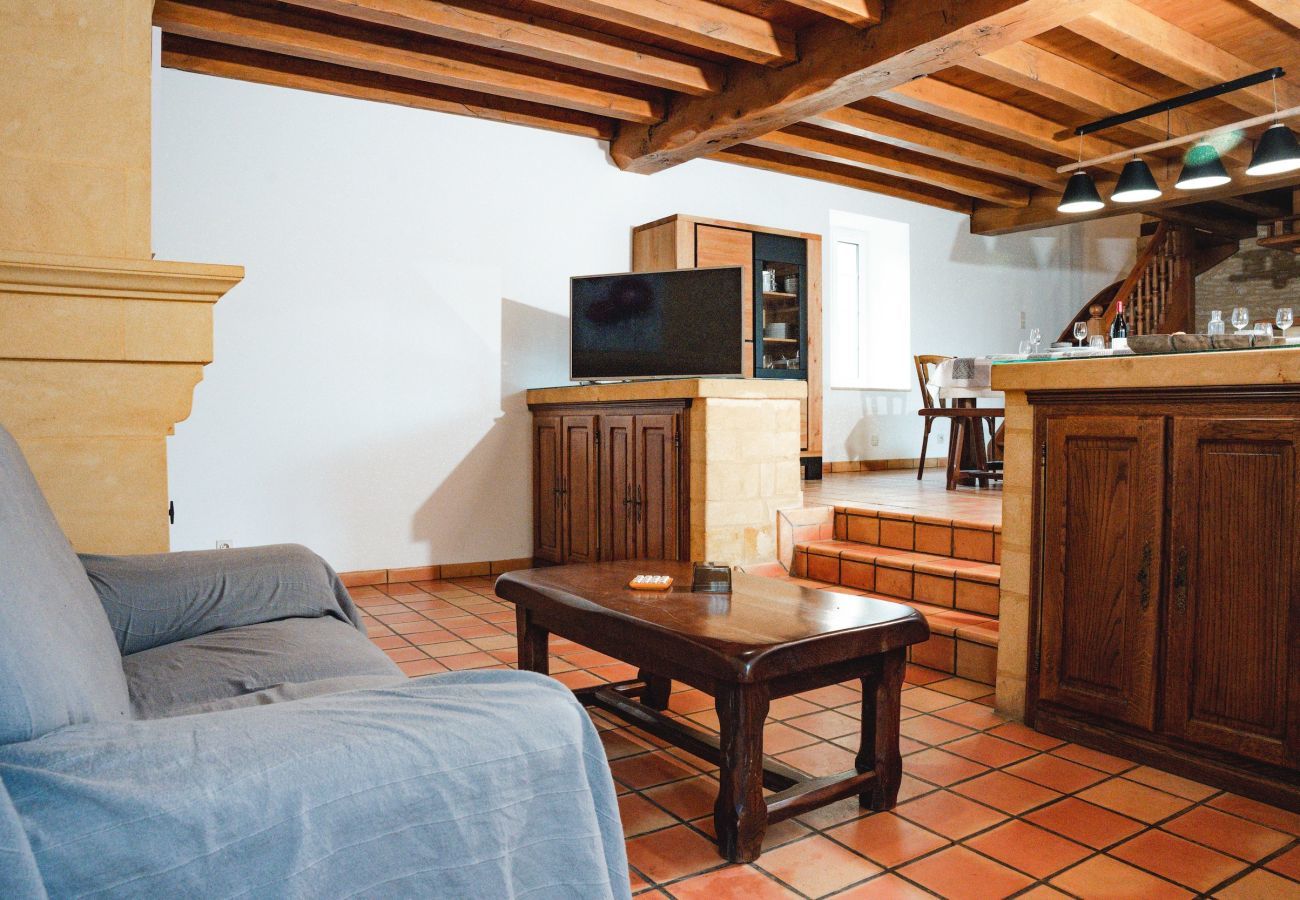 House in La Chapelle-Aubareil - Large house for 15 with pool and tennis court