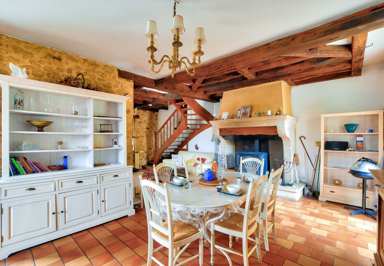 House in Sarlat-la-Canéda - Stone house with a terrace, ideal for 4 people