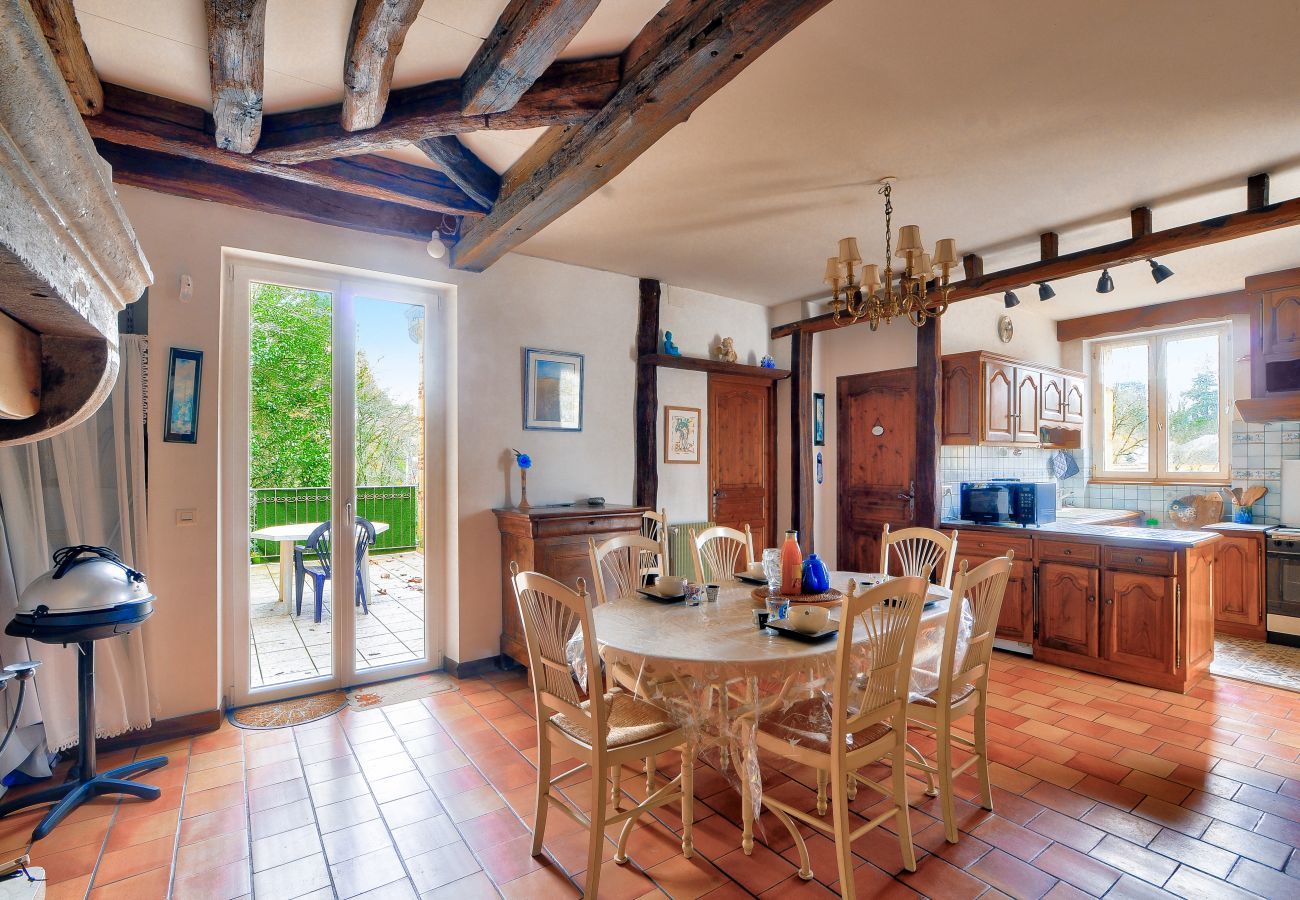House in Sarlat-la-Canéda - Stone house with a terrace, ideal for 4 people