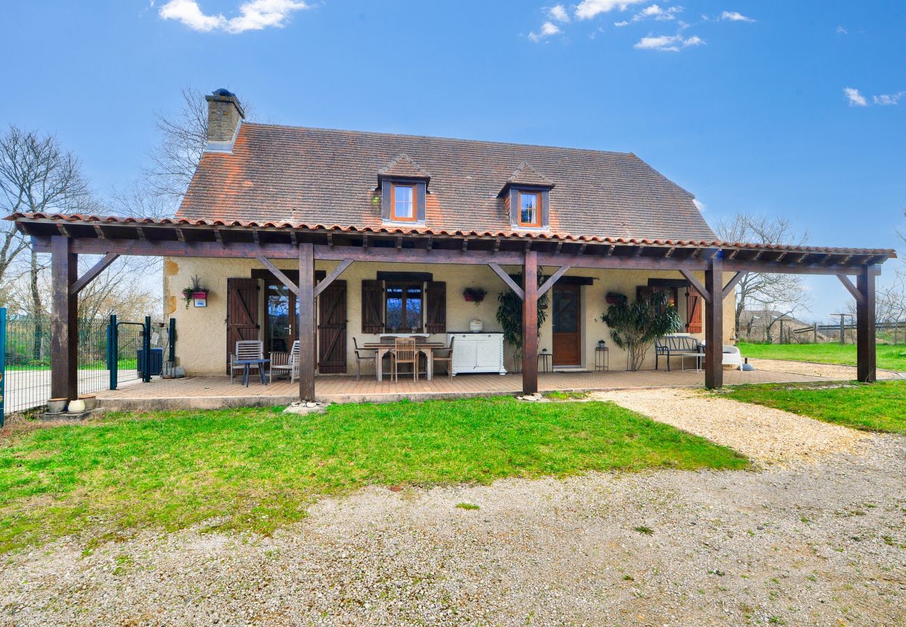 House in Plazac - Stone house with swimming pool and large garden