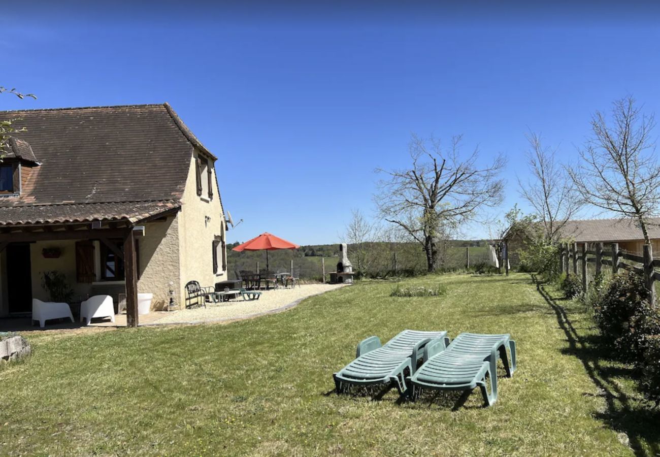 House in Plazac - Stone house with swimming pool and large garden