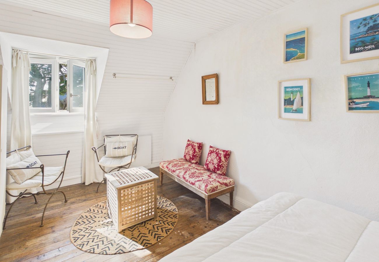 House in Treffiagat - 50 m from the beach – House for 6 with garden