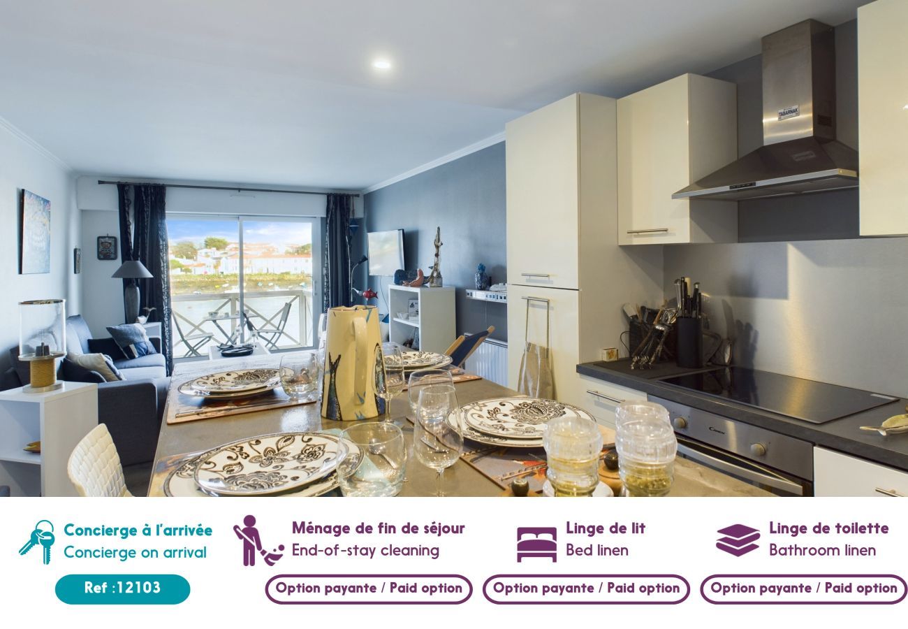 Apartment in Saint-Gilles-Croix-de-Vie - Cozy apartment for 4, in the center of St-Gilles