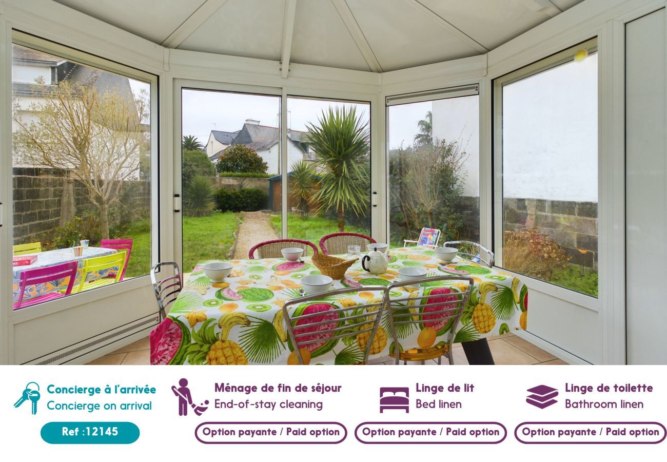 House in Concarneau - 110 m from the beach, house for 6 people