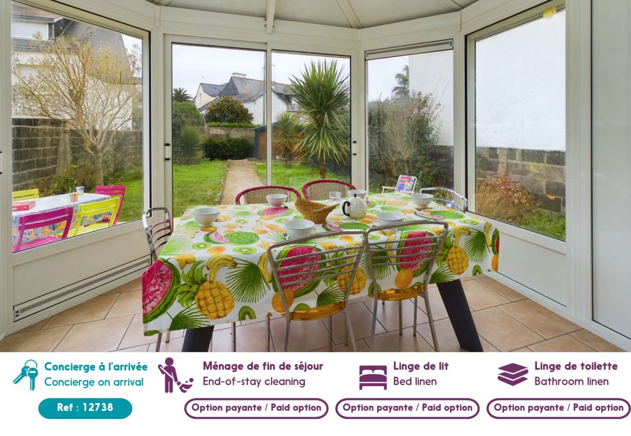 House in Concarneau - 110 m from the beach, house for 6 people