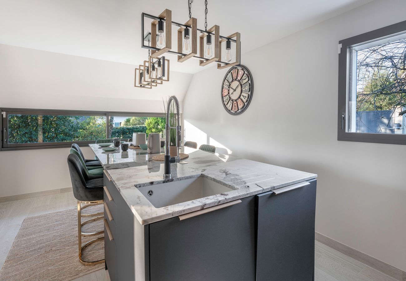 House in La Baule-Escoublac - Modern house with garden for 8, in La Baule