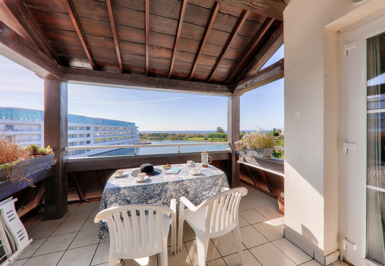 Apartment in Arzon - Sea view apartment 400m from Fogeo beach