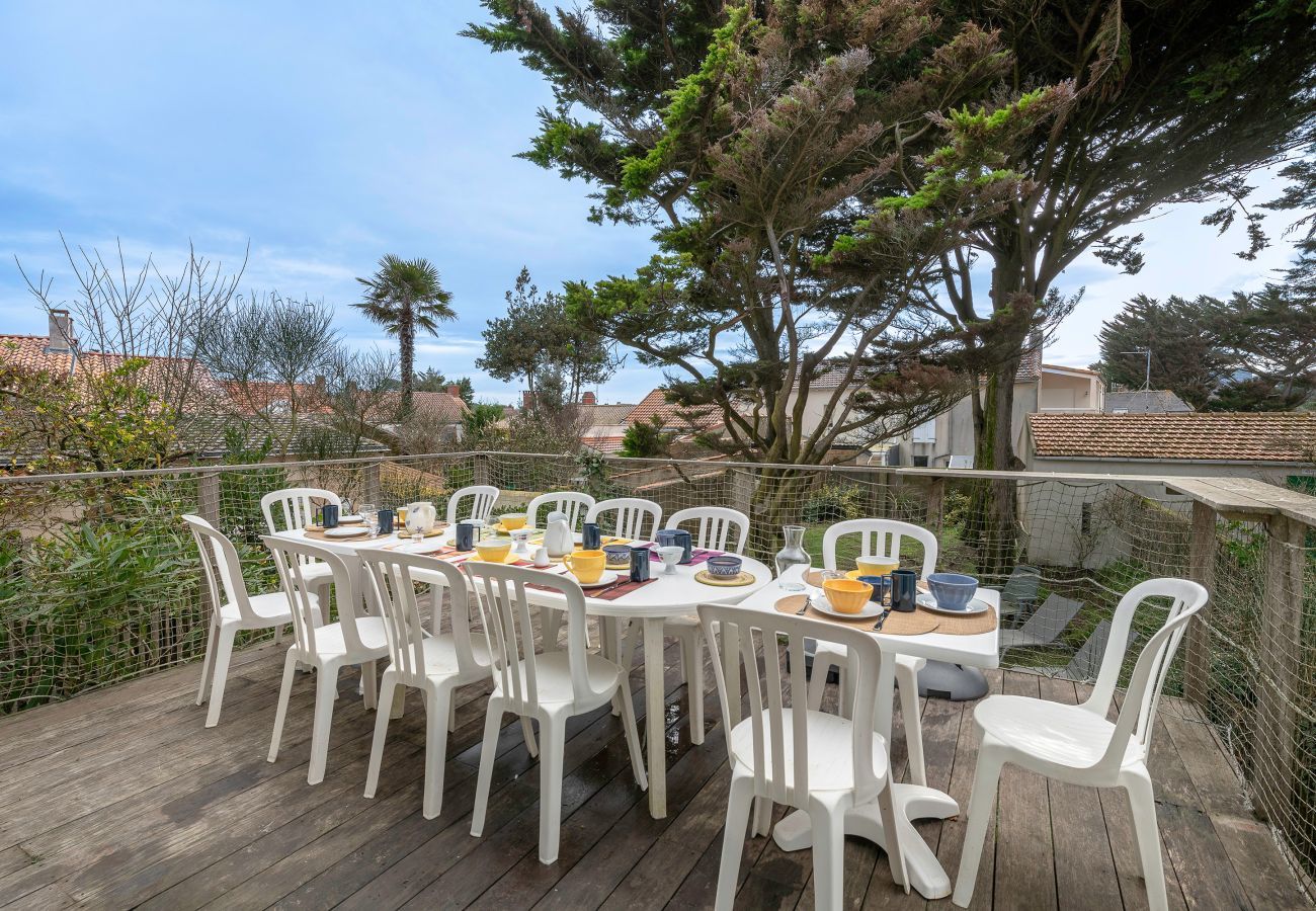 House in La Bernerie-en-Retz - House for 12 - Sea view - La Bernerie beach