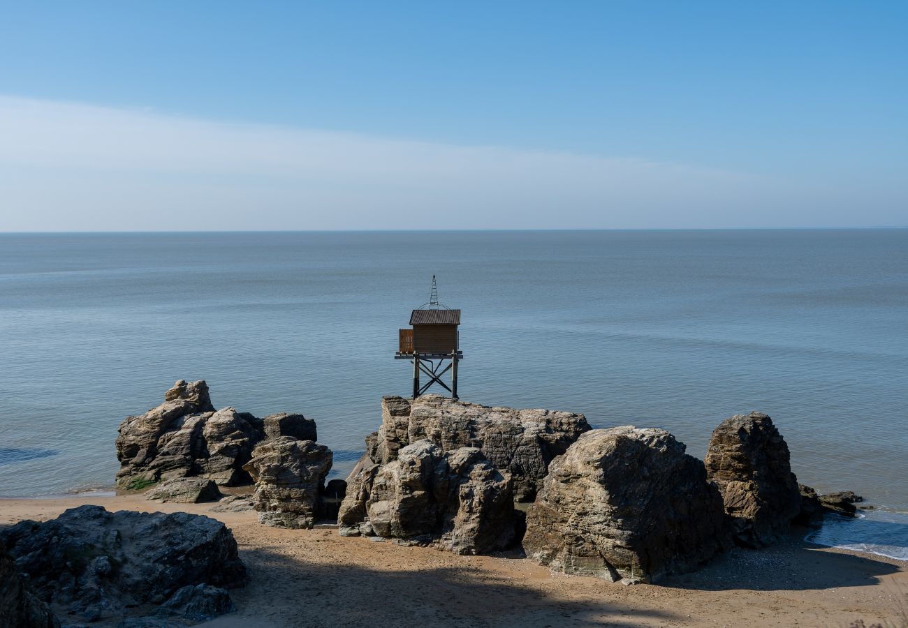 House in La Bernerie-en-Retz - House for 12 - Sea view - La Bernerie beach