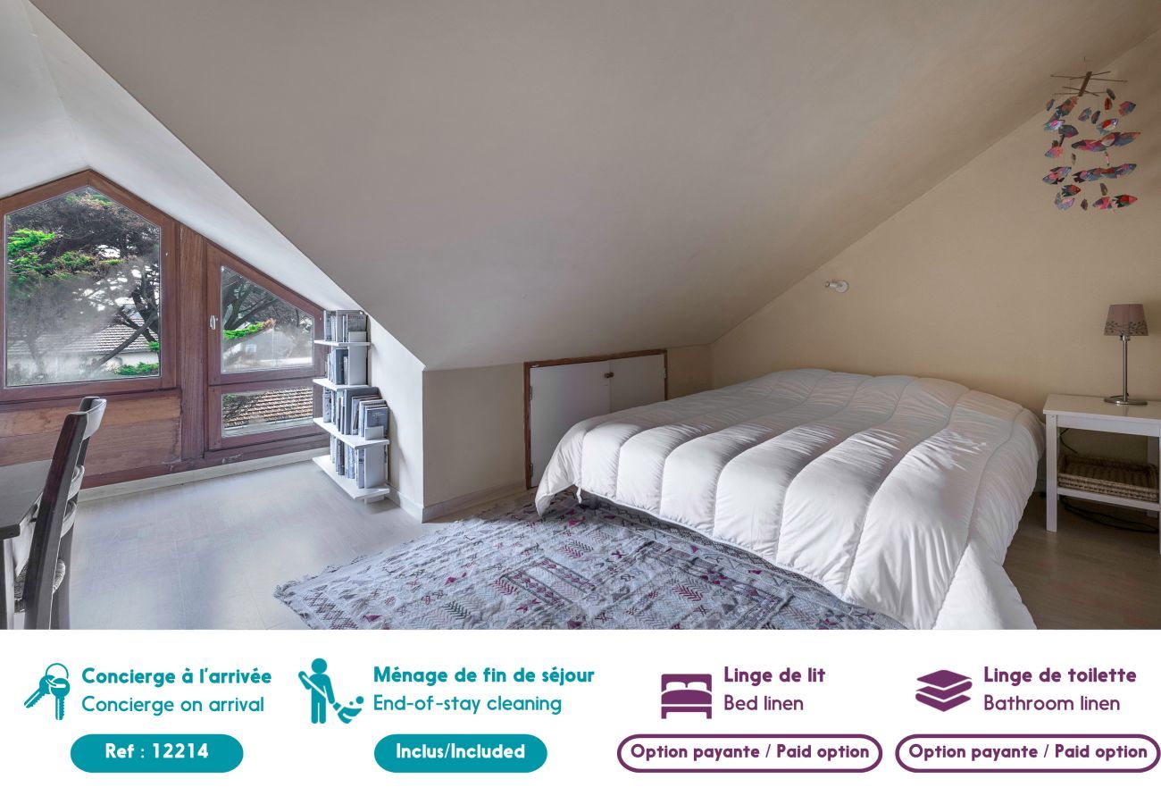 House in La Bernerie-en-Retz - House for 12 - Sea view - La Bernerie beach