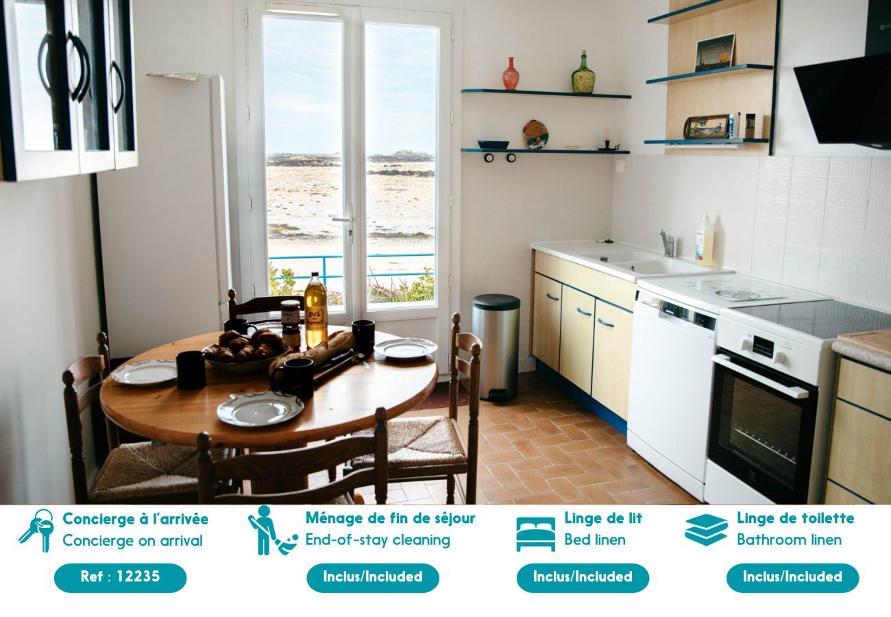 House in Plouguerneau - Beautiful house for 8 on Kervenni beach