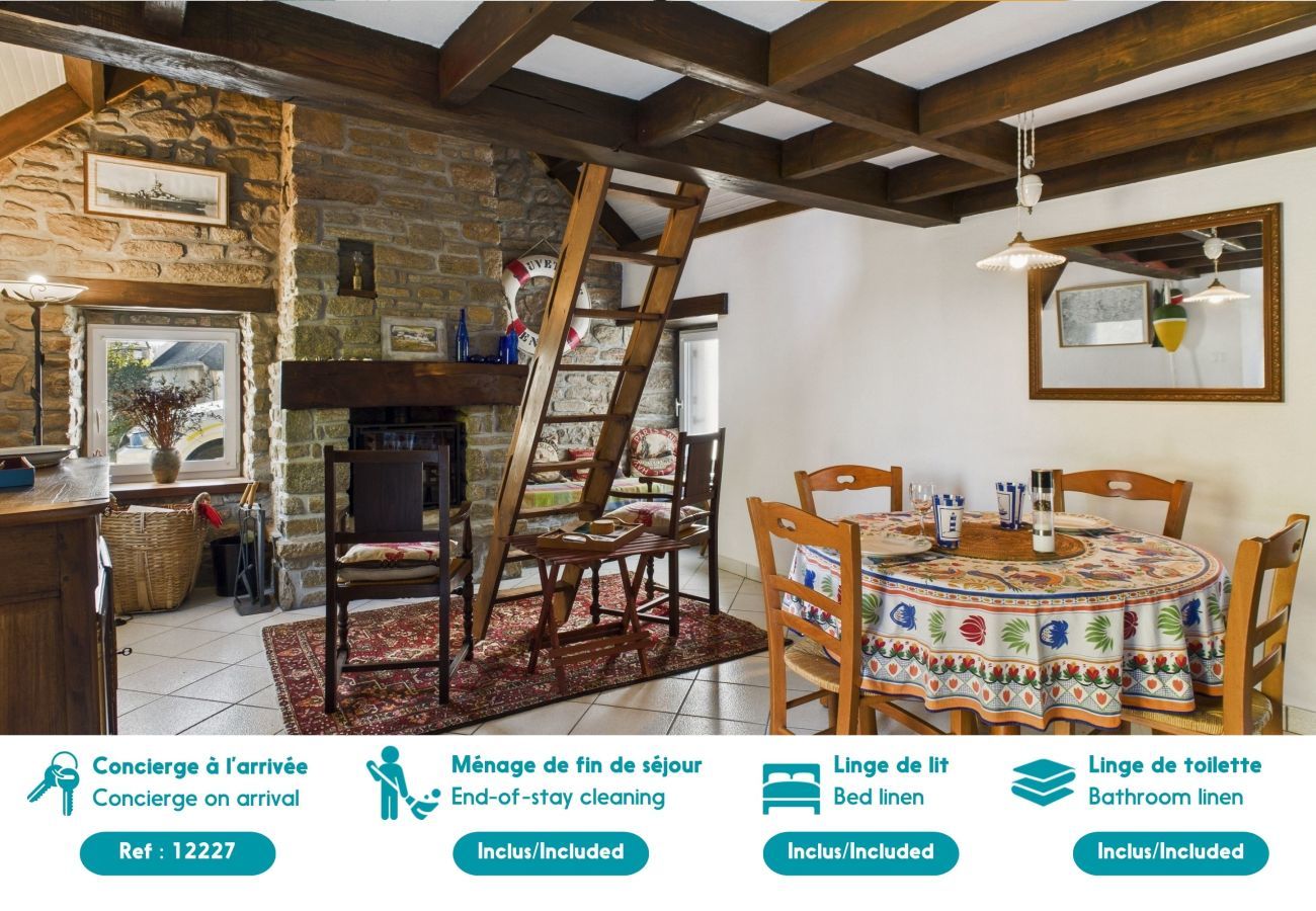House in Plouguerneau - Charming stone house with ocean view