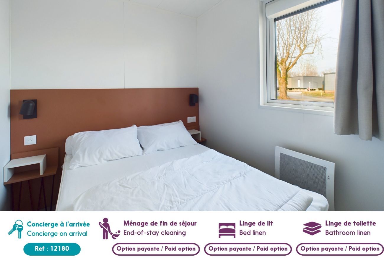 Chalet in Saint-Gilles-Croix-de-Vie - Pretty chalet for 6, heated swimming pool all year