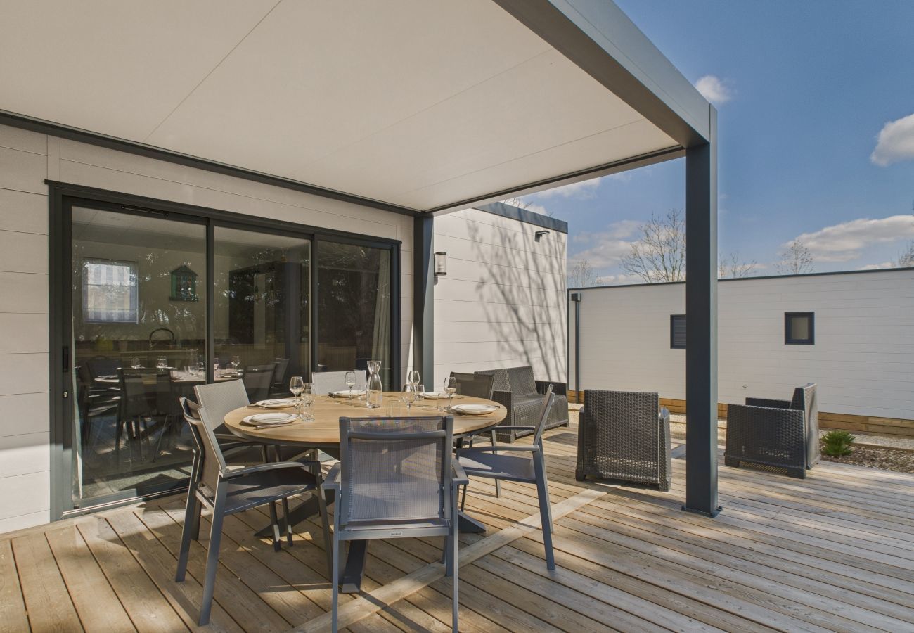 Chalet in Saint-Gilles-Croix-de-Vie - Pretty chalet for 6, heated swimming pool all year
