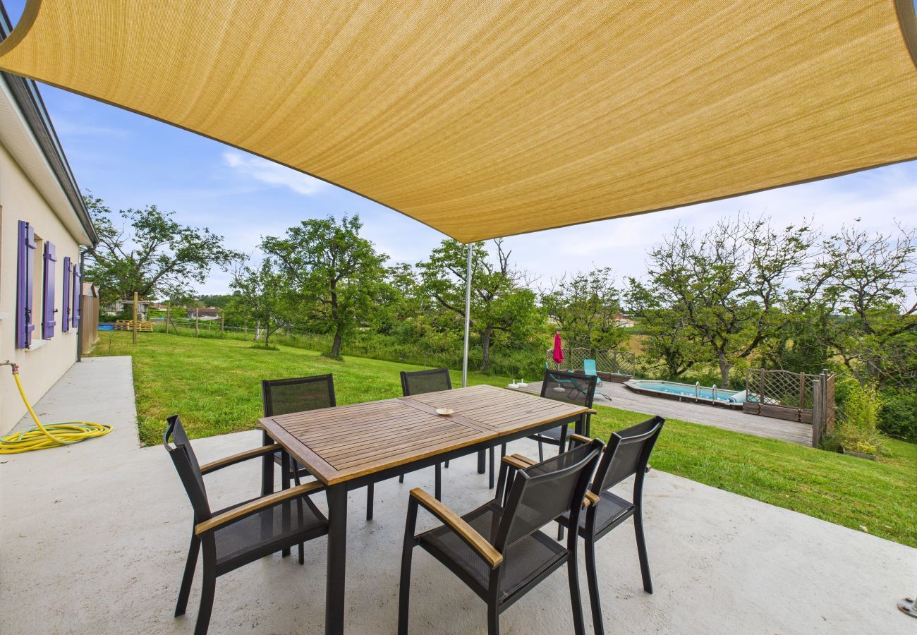 House in La Chapelle-Aubareil - Superb one-storey house with swimming pool for 6