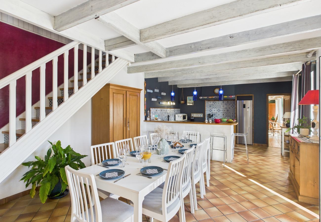 House in Plomeur - House for 10 people with large exterior