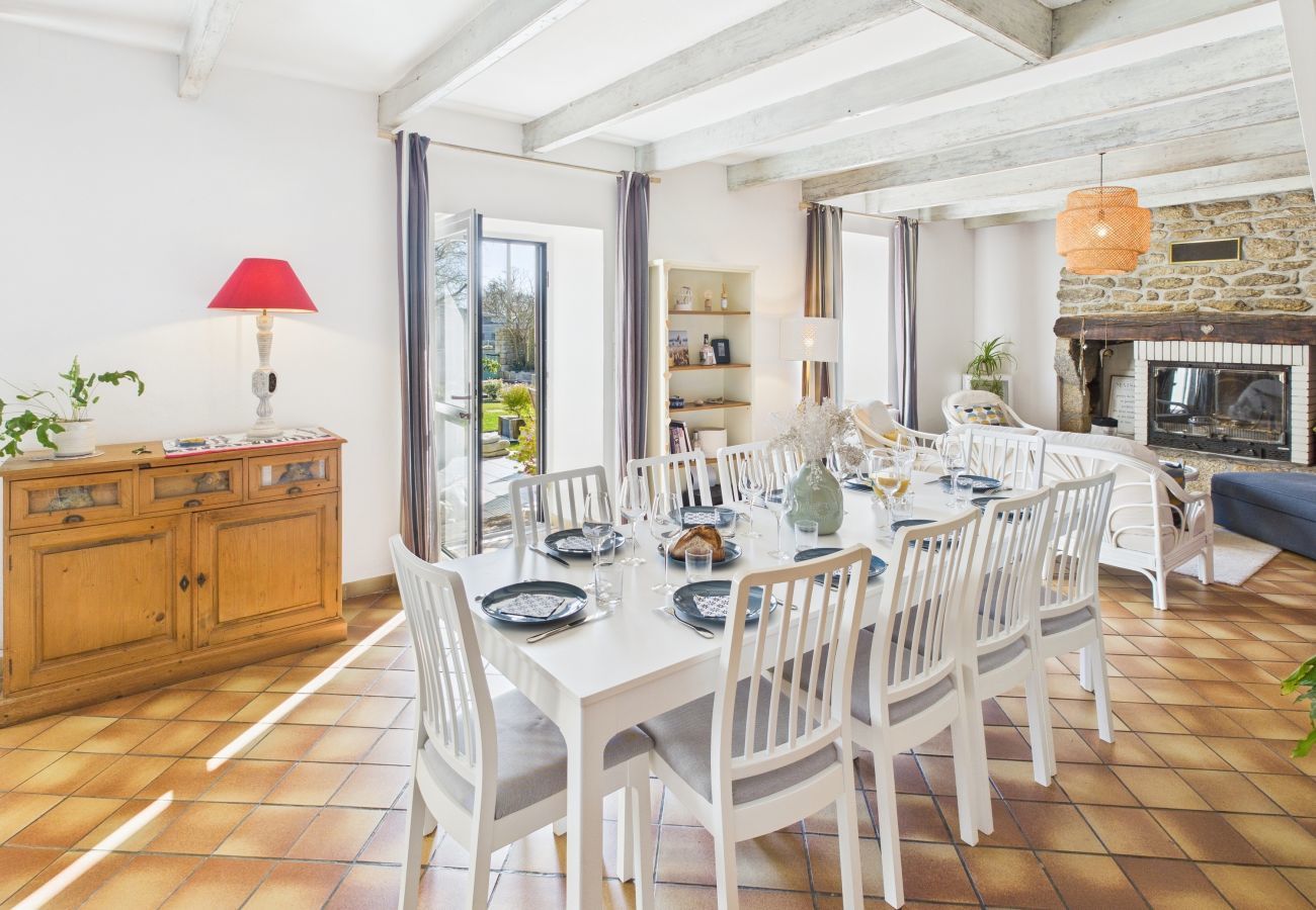 House in Plomeur - House for 10 people with large exterior