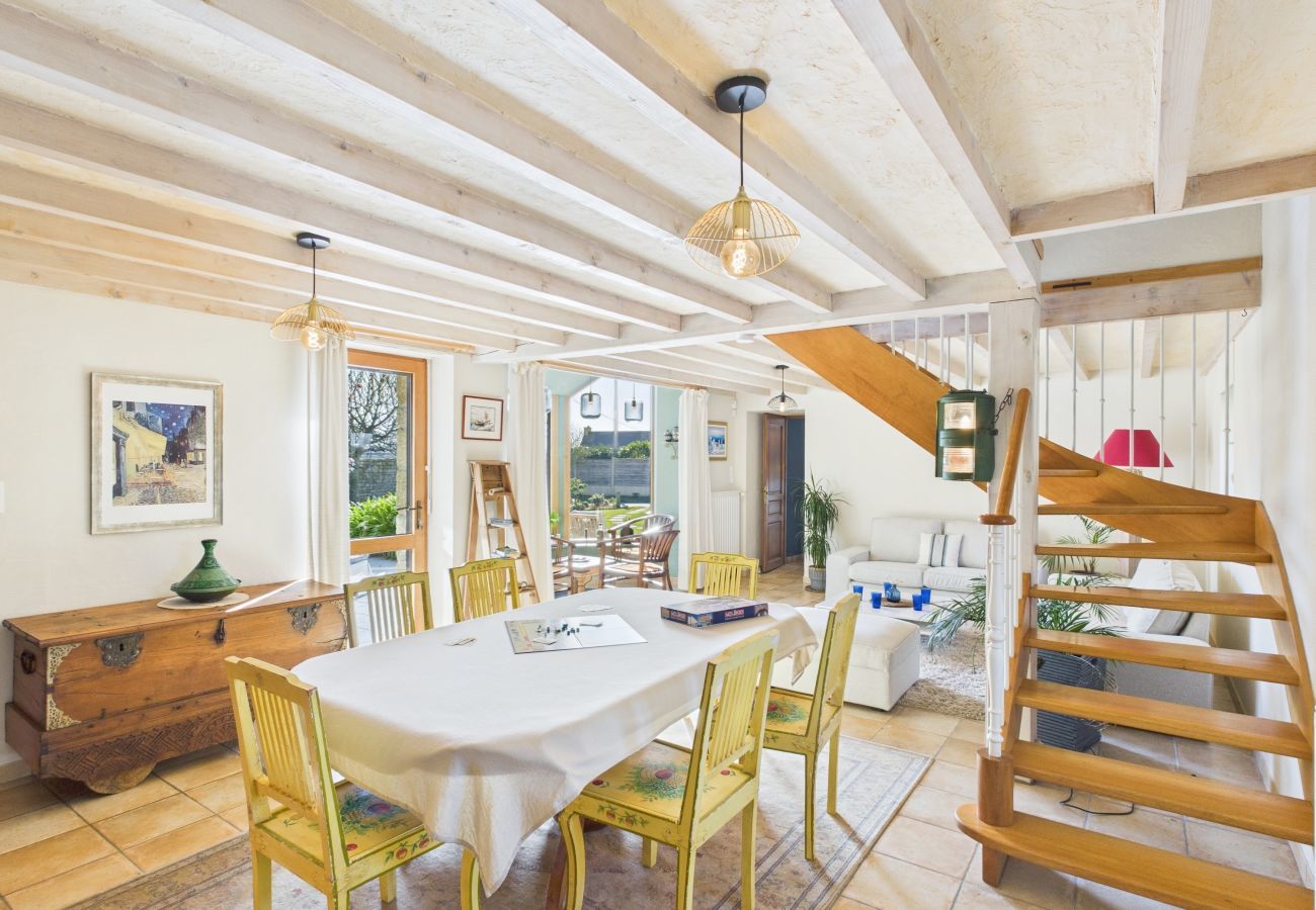 House in Plomeur - House for 10 people with large exterior