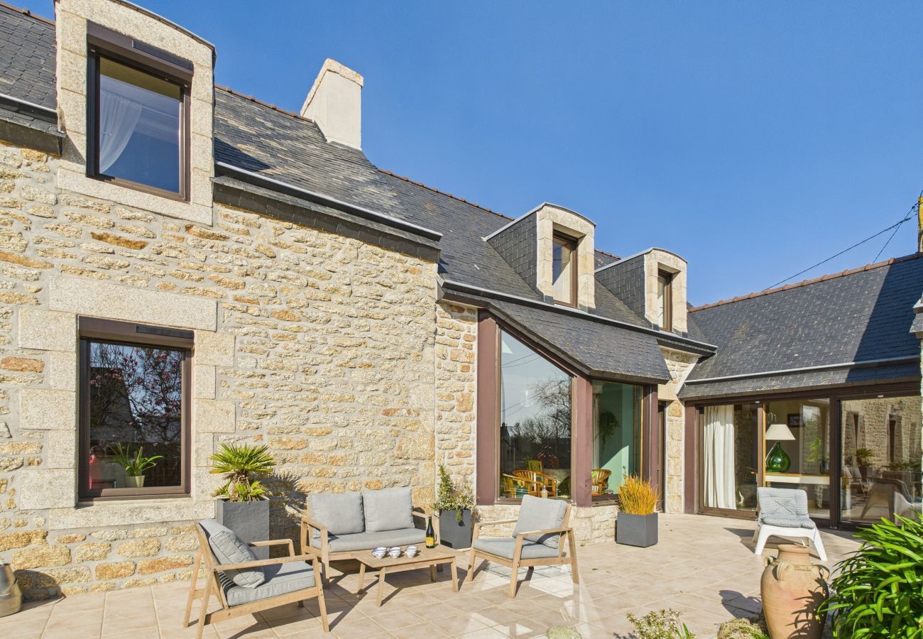 House in Plomeur - House for 10 people with large exterior