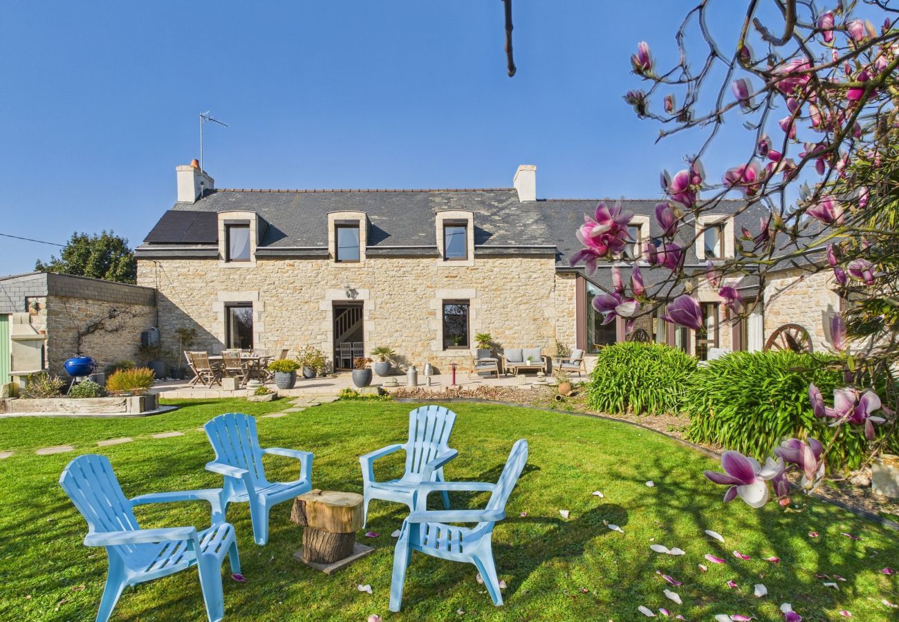 House in Plomeur - House for 10 people with large exterior