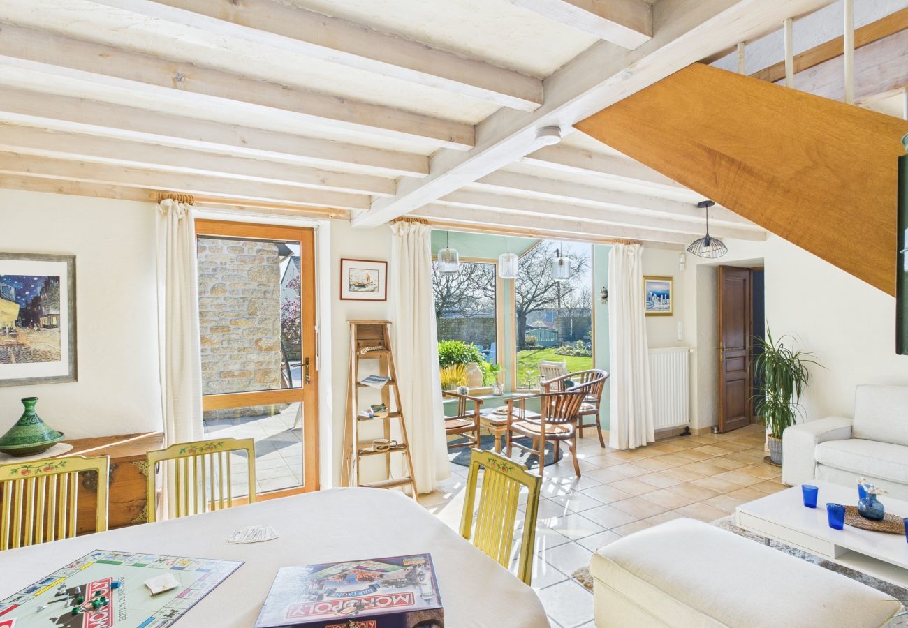 House in Plomeur - House for 10 people with large exterior