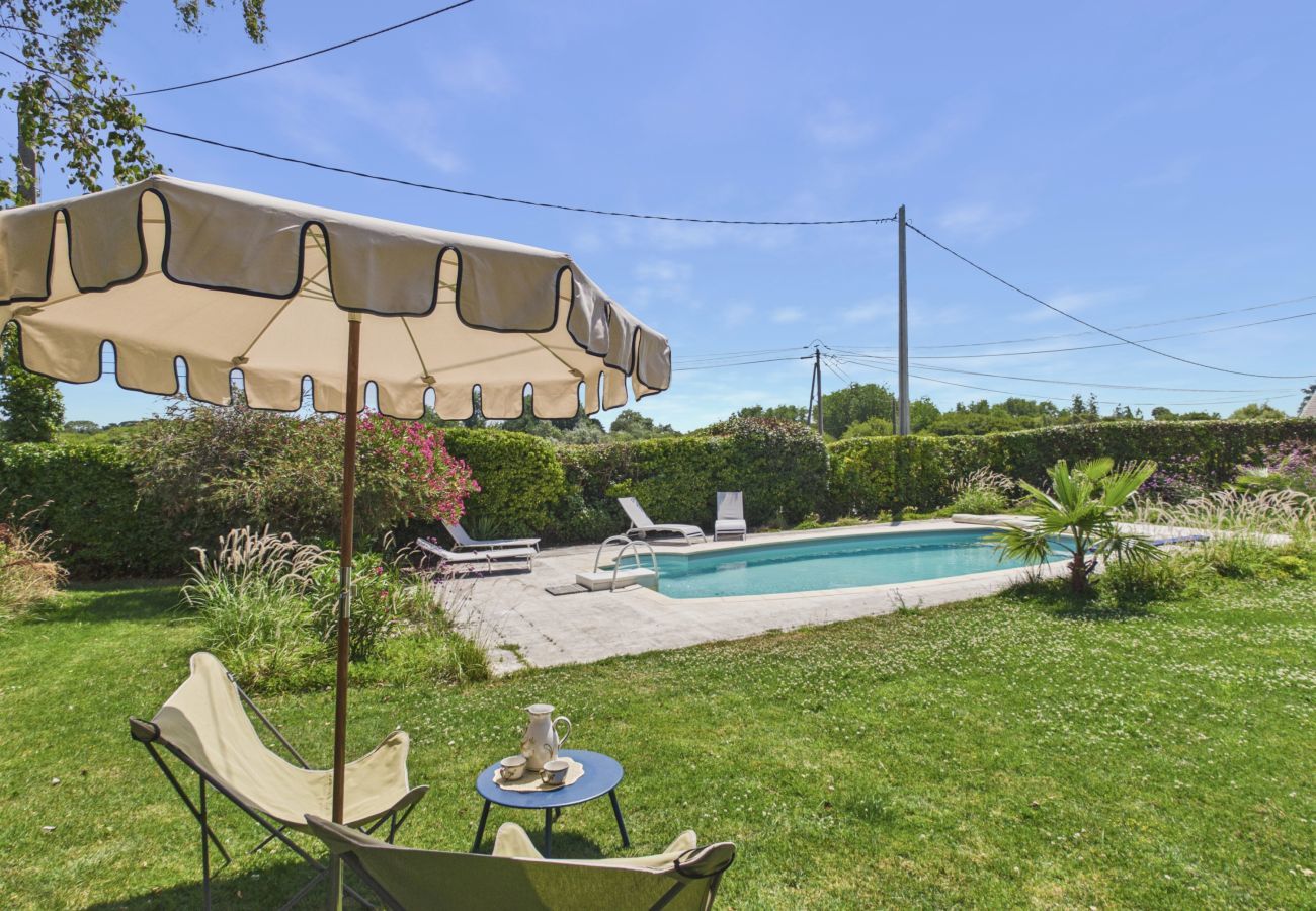 House in Penmarch - House for 8 - Pool - 800m from the beach