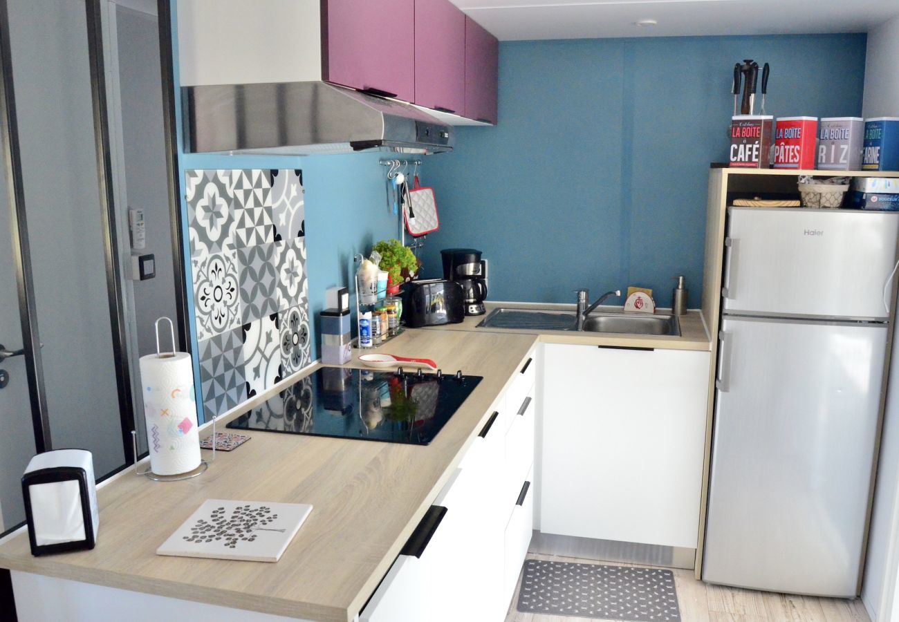 Chalet in Saint-Hilaire-de-Riez - Chalet for 6 in St-Hilaire - Heated swimming pool